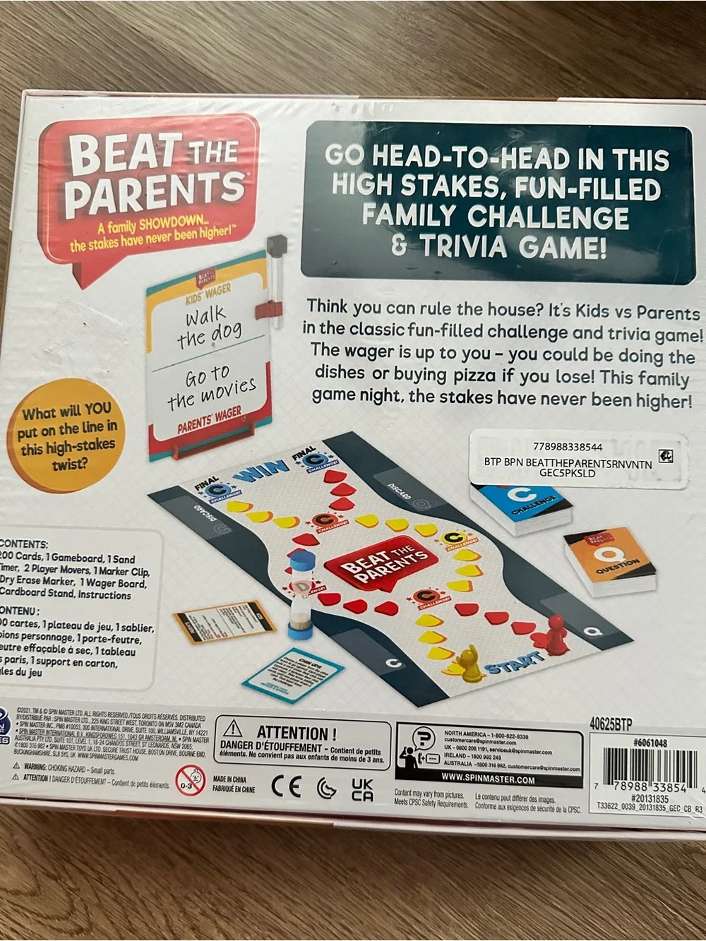 BEAT THE PARENTS TRIVIA FAMILY BOARD GAME- SEALED BRAND NEW Family Game Night